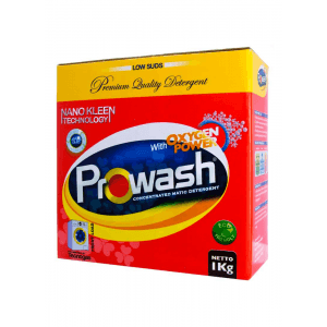 PROWASH DETERGENT FOR WASHING MACHINE  BOX 1kg