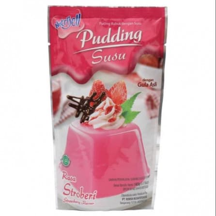 PUDDING SUSU STRAWBERRY 145G