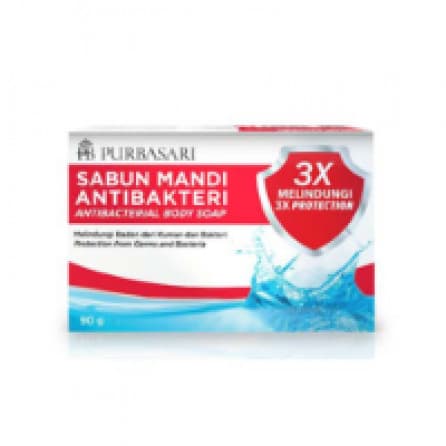 Purbasari Sabun Mandi Anti Bakteri Bar 90g