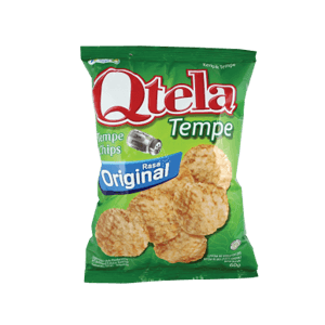 QTELA KERIPIK TEMPE ORIGINAL PCK 55g
