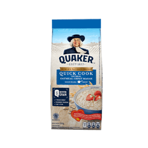 QUAKER OATCOOKING OATMEAL (REFF) BIRU PCK 200g