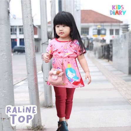 RALINE TOP - Atasan Anak Perempuan 1 - 5 Tahun