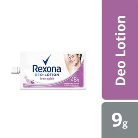 REXONA DEO LOTION FREE SPIRIT 9g