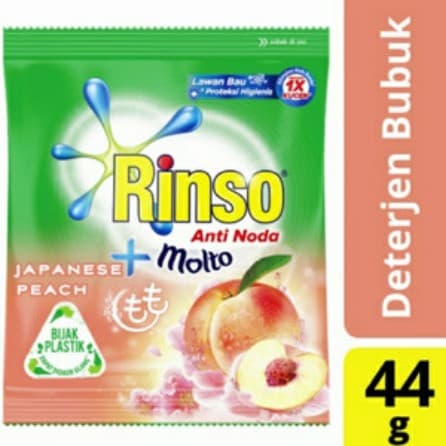 RINSO MOLTO ANTI NODA JAPANESE PEACH 44G