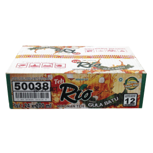 RIO MINUMAN TEH GULA BATU CUP 180mL