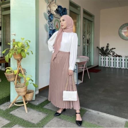 Rok Plisket Mayung Premium