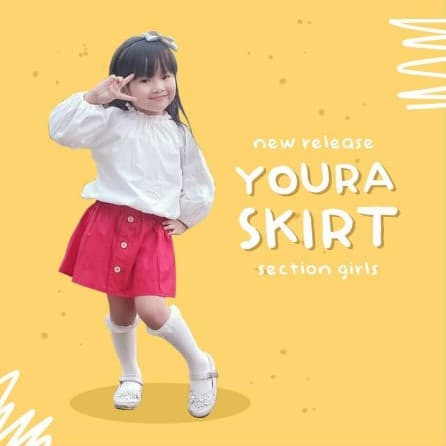 Rok Skirt Anak Perempuan