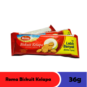 ROMA BISCUIT KELAPA PCK 27/36g