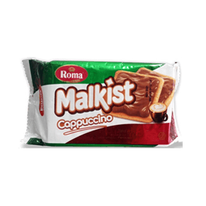 ROMA CRACKERS MALKIST CAPPUCCINO PCK 115/90g