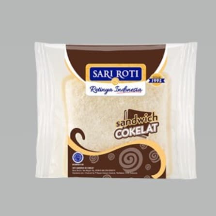 Roti Sandwich Sari Roti Coklat Pcs