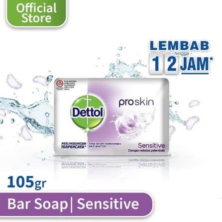 SABUN DETTOL PROSKIN SENSITIF 105G