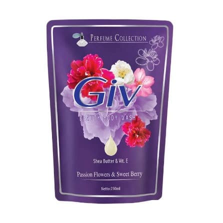 SABUN GIV PASSION FLOWERS & SWEET BERRY 250 ML