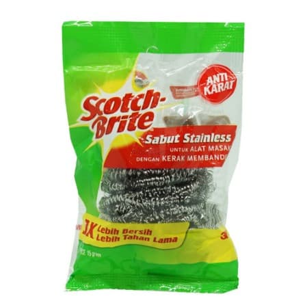 SABUT STAINLESS (SCOTCH BRITE)