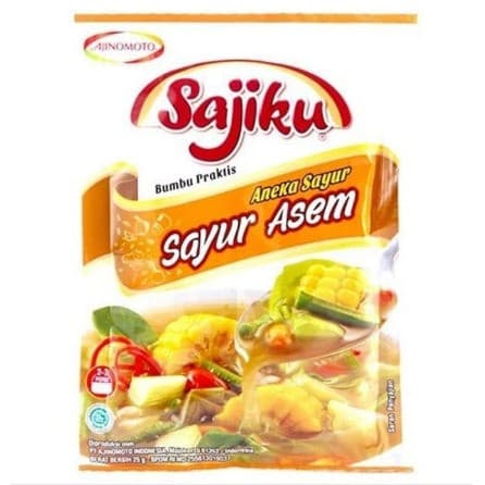 SAJIKU SAYUR ASEM 25G