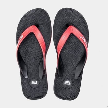 Sandal Pria Ando Thunder Hitam Merah