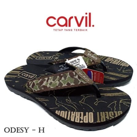 Sandal Pria Carvil Original Anti Air