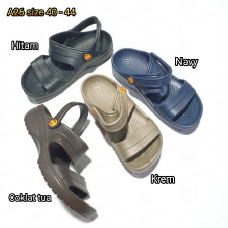 Sandal Pria Hoota Karet A26 S40-44