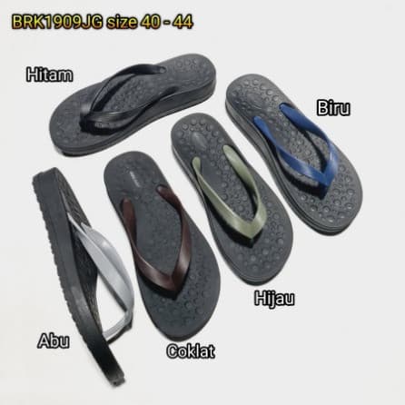 Sandal Pria Jepit Bara Bara BRK1909JG S40-44