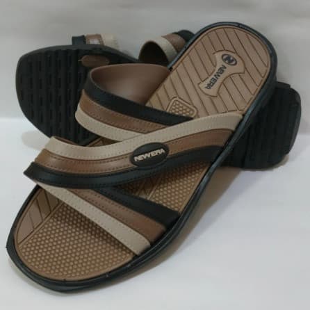 Sandal Pria New Era Selop Karet MB776 Anti Air