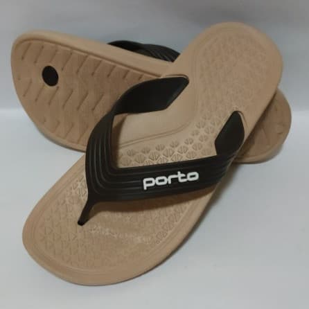 Sandal Pria Porto Jepit Karet Anti Slip S39-44