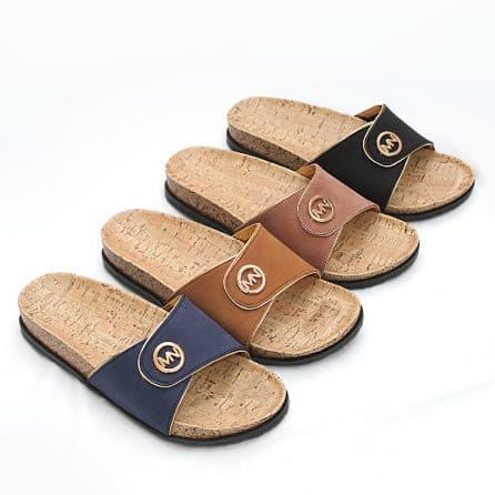 Sandal Selop Teplek Ori Logo Mulan