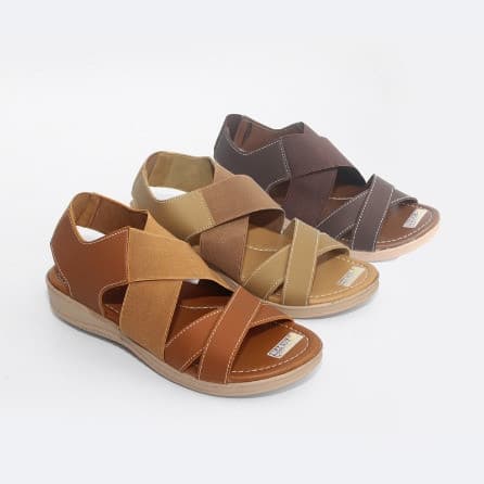 Sandal Teplek Wanita Tali Karet