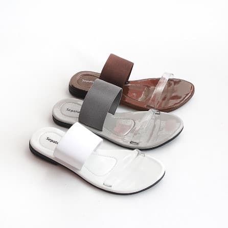 Sandal Wanita Flat Selop