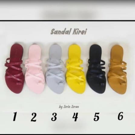 Sandal Wanita Kirey by Isrin Isran