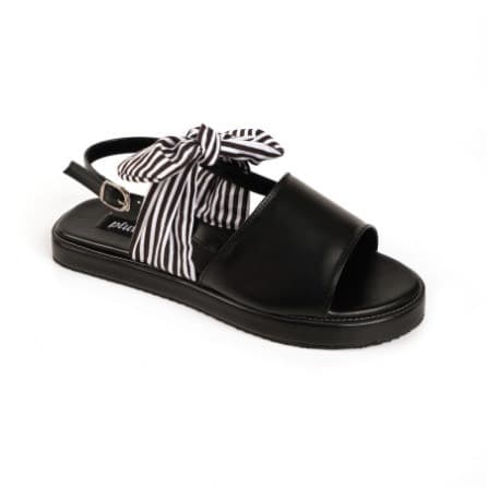 Sandal Wanita Pluvia Tali Andien - Hitam 37
