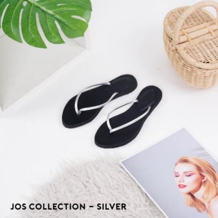 Sandal Wanita Valen Silver by Jos Collection