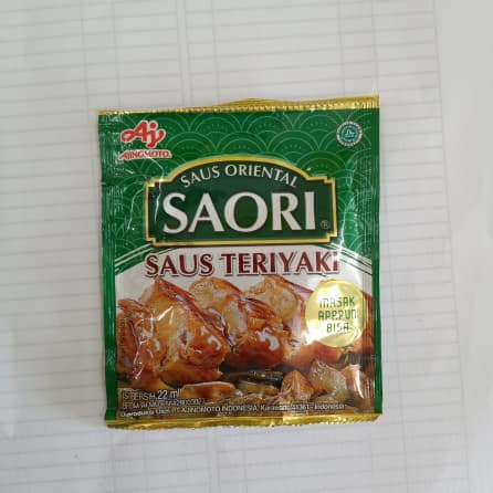 SAORI S TERIYAKI SAC 22g