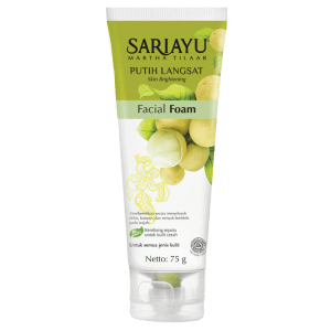 SARI AYU FACIAL FOAM PUTIH LANGSAT TUB 75g