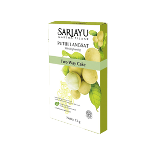 SARI AYU TWO WAY CAKE PUTIH LANGSAT PCS 13g