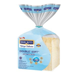 SARI ROTI ROTI TAWAR DOUBLE SOFT  PCK 
