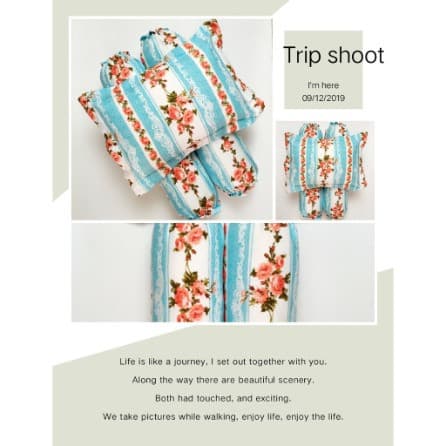 Sarung Bantal Guling Bayi Motif Leticia Tosca