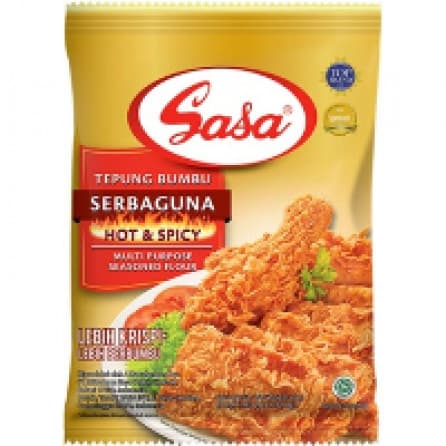 Sasa Tepung Bumbu Serbaguna Hot & Spicy 225/210g