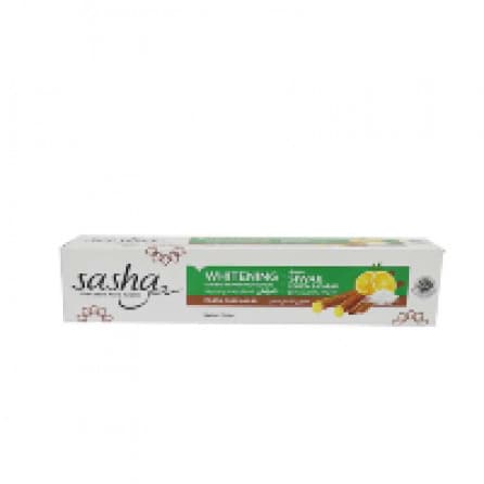 Sasha Pasta Gigi Whitening Tub 65g
