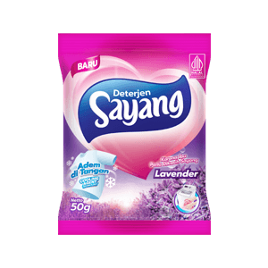 SAYANG DETERJEN POWDER LAVENDER SCT 55/50g