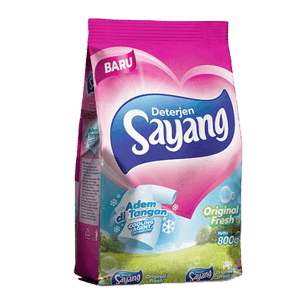 SAYANG DETERJEN POWDER ORIGINAL FRESH PCK 800g