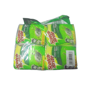 SCOTCH BRITE SABUT SPONS HIJAU ID-T368 (12'S) PCK 