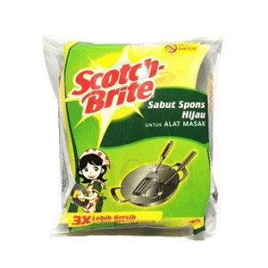 SCOTCH BRITE TOUGH CLEAN SCRUB SPONGE  PCS 
