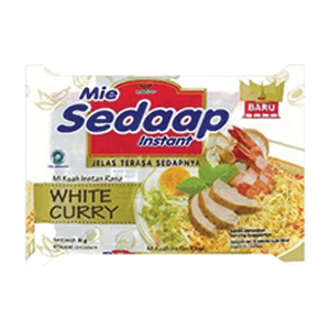 SEDAAP MIE MIE INSTANT WHITE CURRY PCK 81g