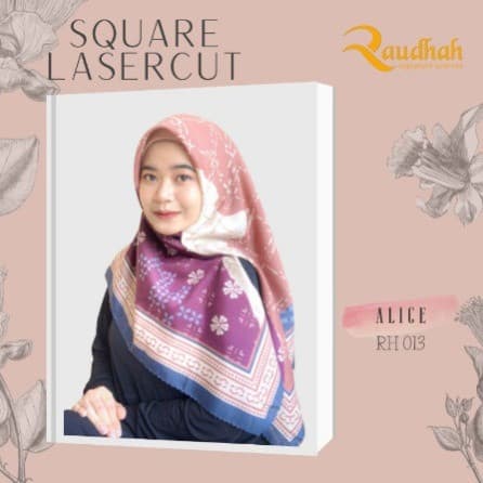 Segiempat Motif Lasercut Raudhah Part 1