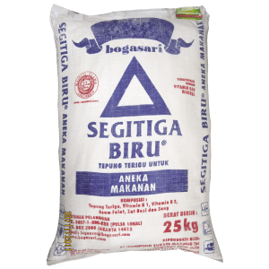 SEGITIGA BIRU TEPUNG TERIGU  SAK 25kg