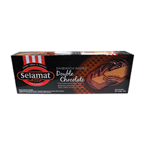SELAMAT WAFER DOUBLE CHOCO BOX 198/145g