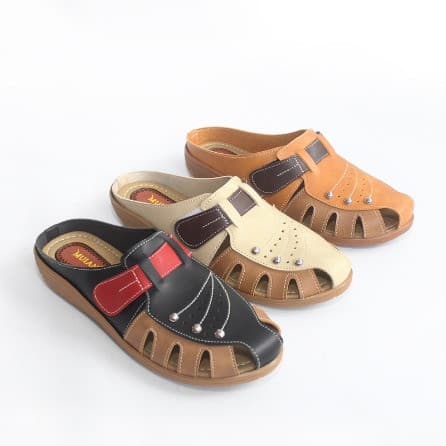 Sendal Wanita Mules Slop Casual