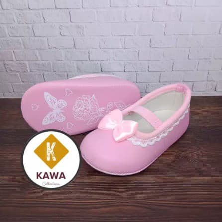 Sepatu Bayi Gendong Ballet Pink