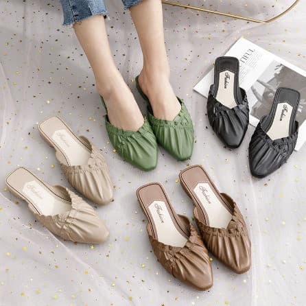 Sepatu Flat Jelly Shoes Wanita Andine Import