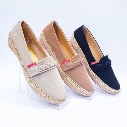 Sepatu Flatshoes Slip On Wanita