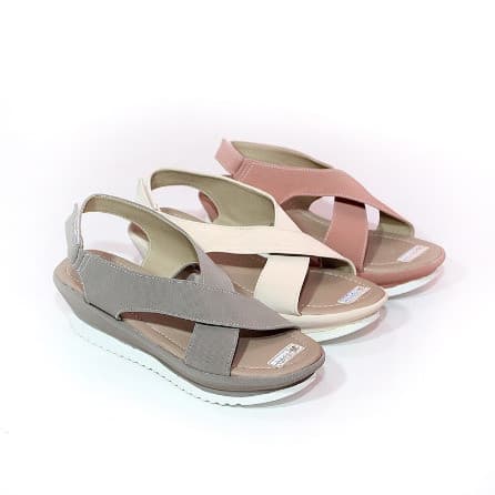 Sepatu Sandal Wanita Tali Silang Casual